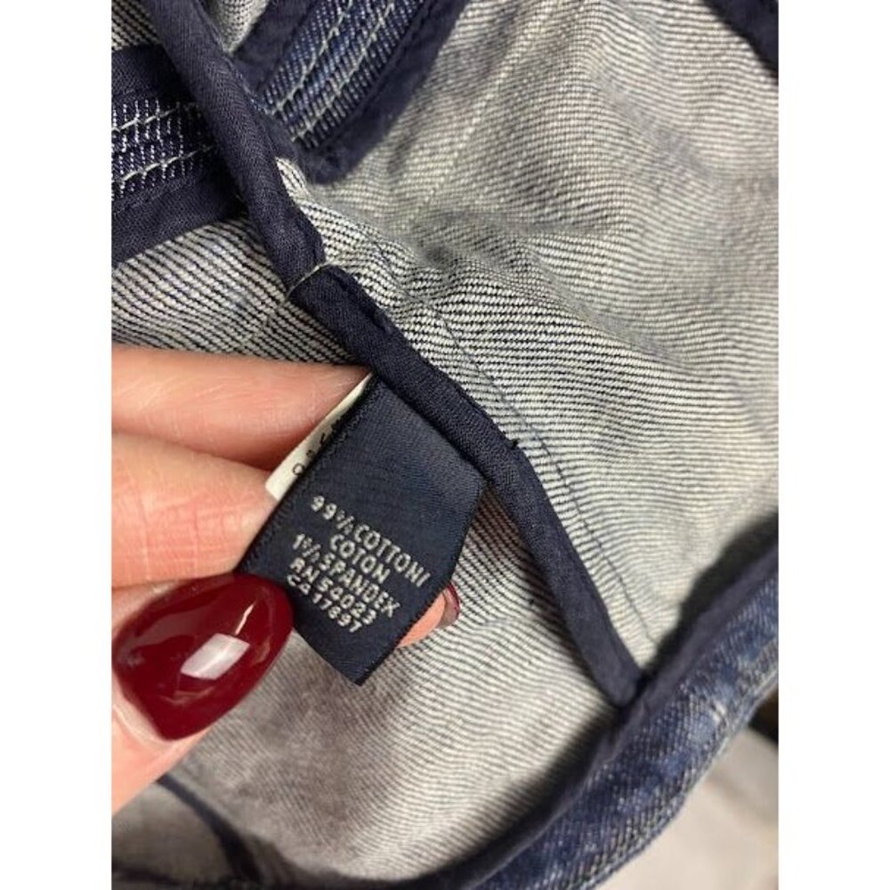 Banana Republic Classic Fitted‎ Denim Jean Jacket Women's Small. - Picture 9 of 10